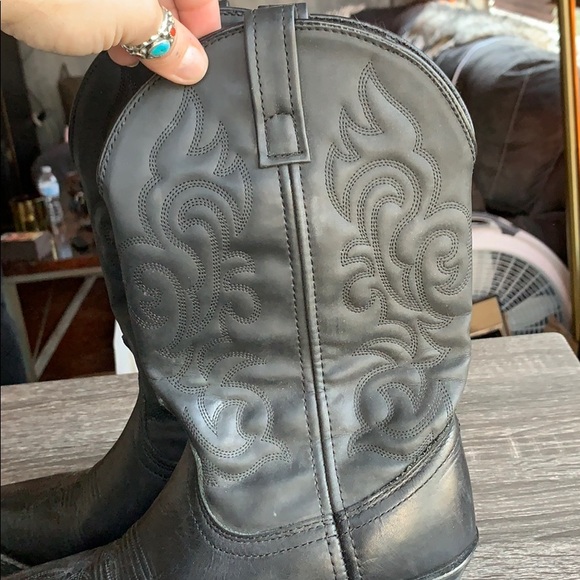 Laredo black cowboy boots - Picture 3 of 6